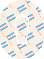Transgender Flag - Diabetes Overpatch - Diabetes For You
