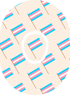 Transgender Flag - Diabetes Overpatch - Diabetes For You
