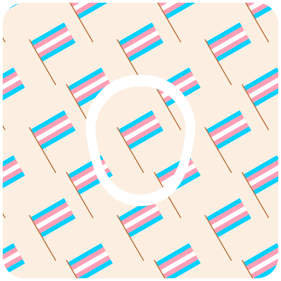 Transgender Flag - Diabetes Overpatch - Diabetes For You
