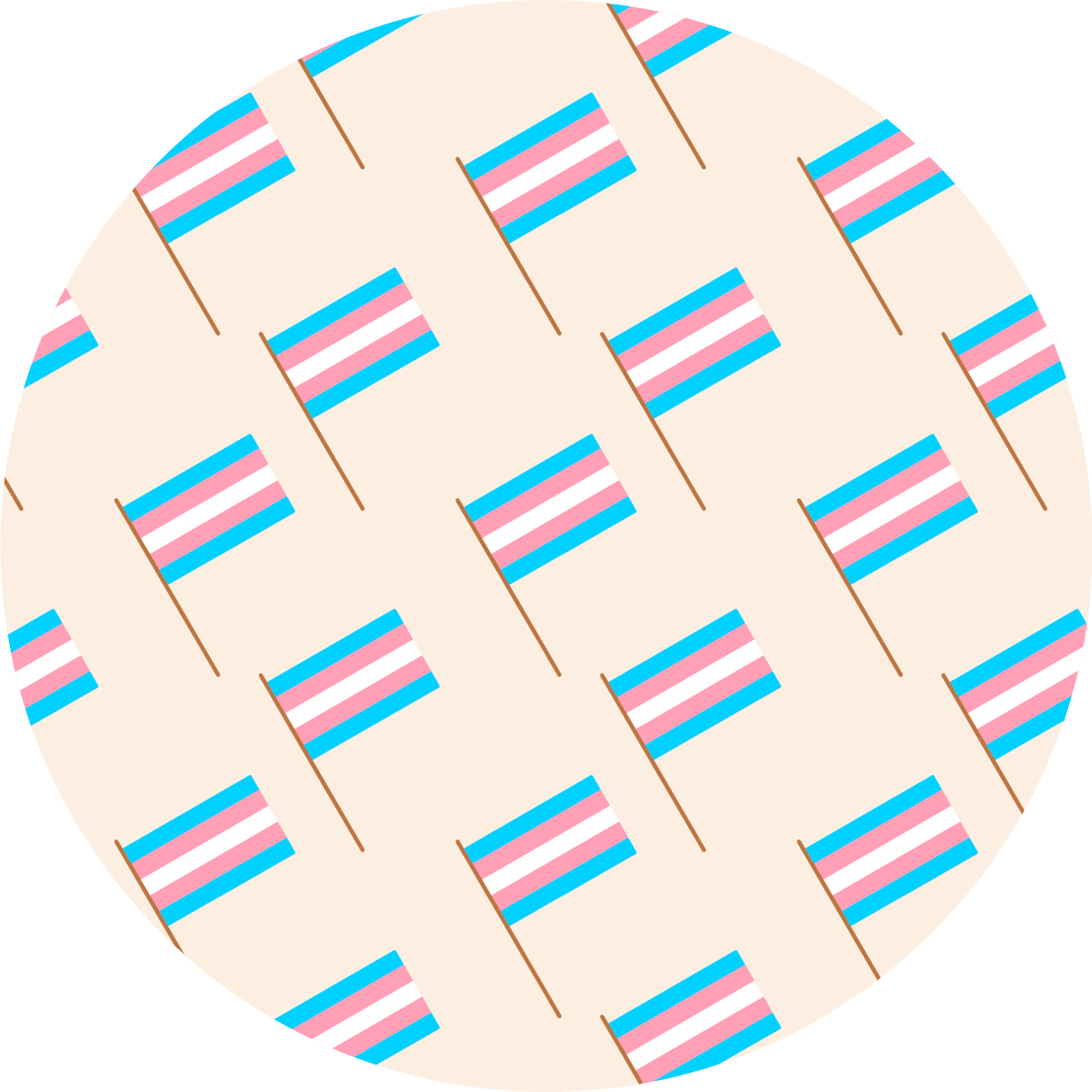 Transgender Flag - Diabetes Overpatch - Diabetes For You