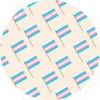 Transgender Flag - Diabetes Overpatch - Diabetes For You