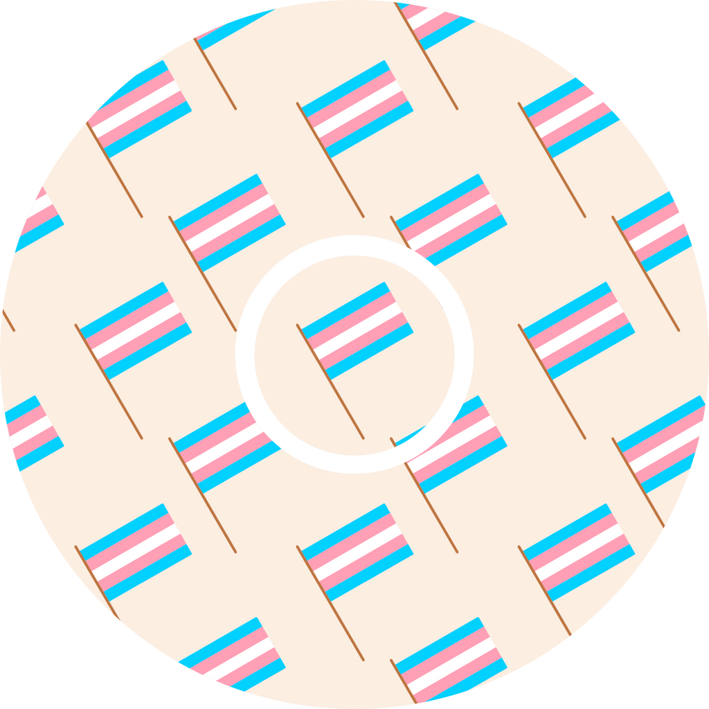 Transgender Flag - Diabetes Overpatch - Diabetes For You