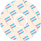 Transgender Flag - Diabetes Overpatch - Diabetes For You