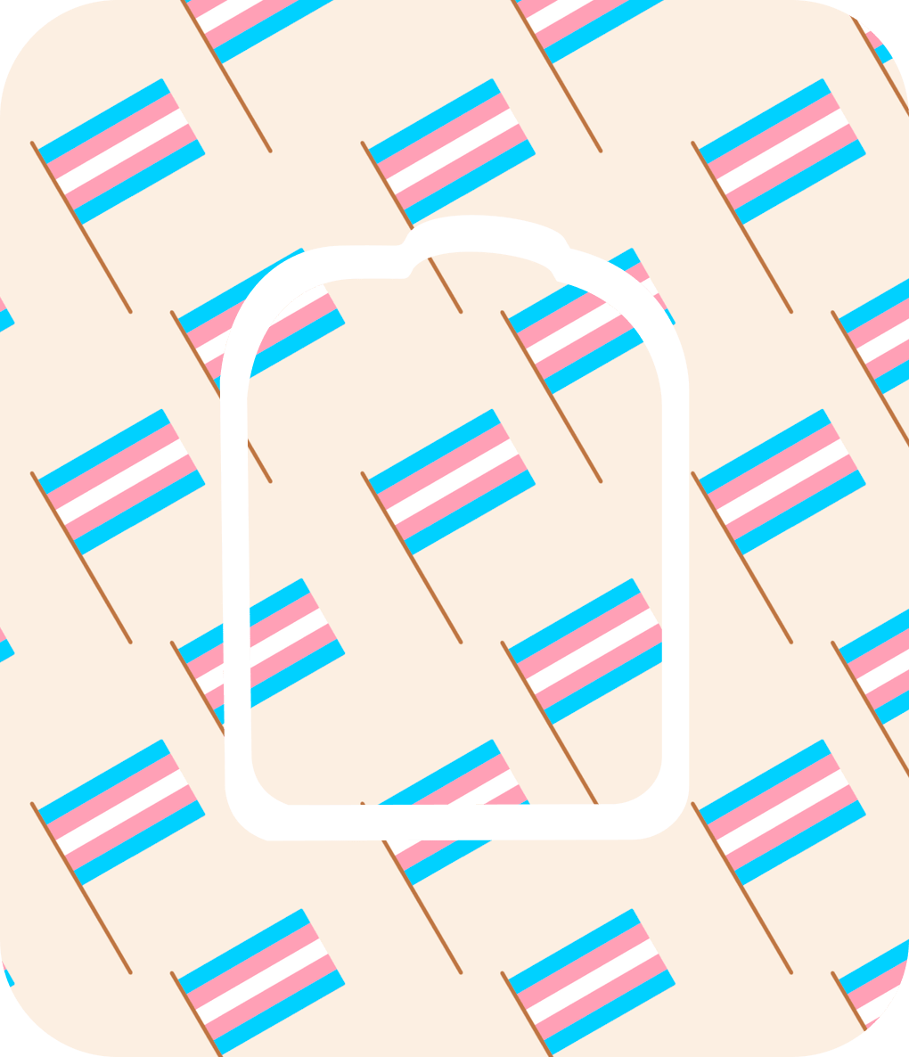 Transgender Flag - Diabetes Overpatch - Diabetes For You