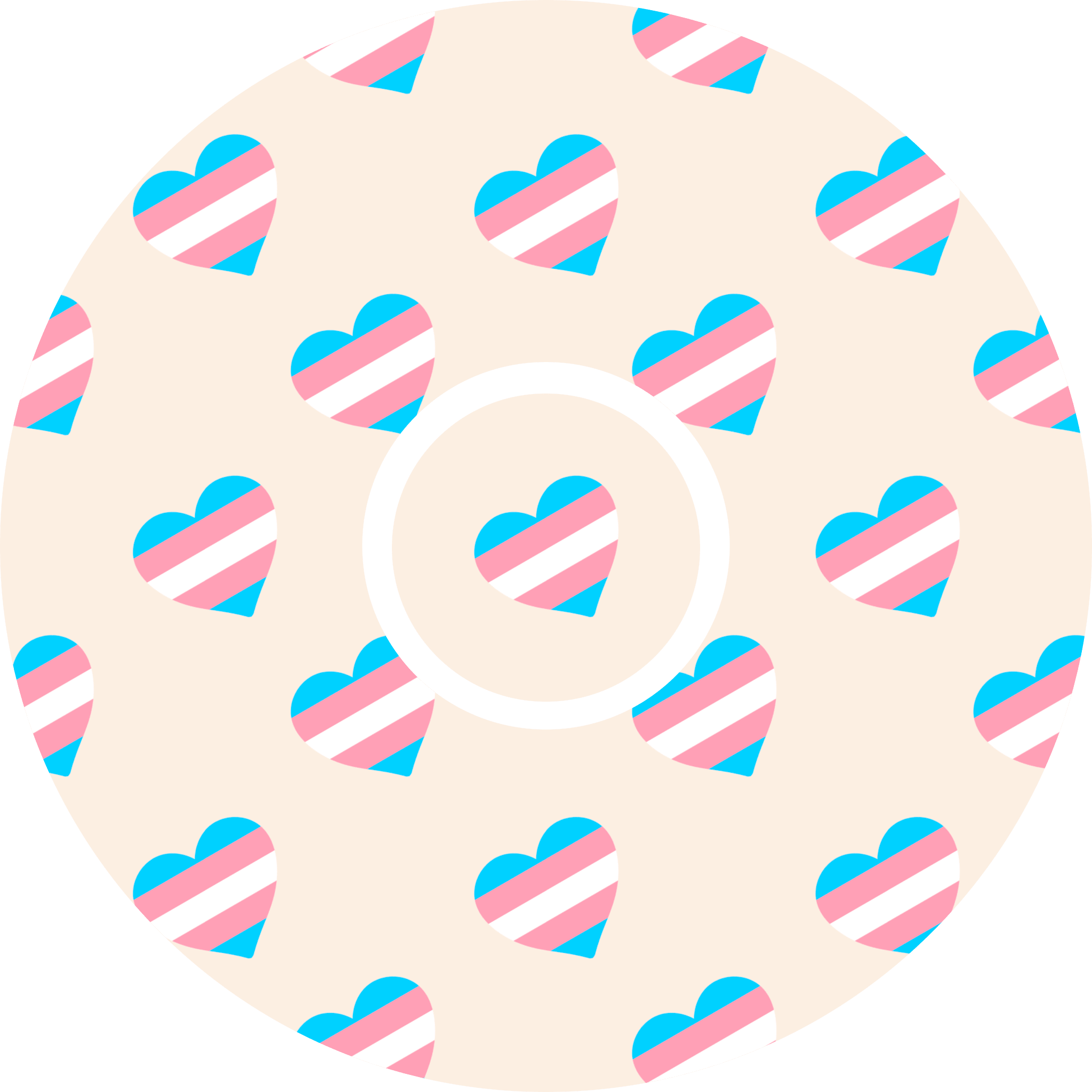 Transgender Flag - Diabetes Overpatch - Diabetes For You