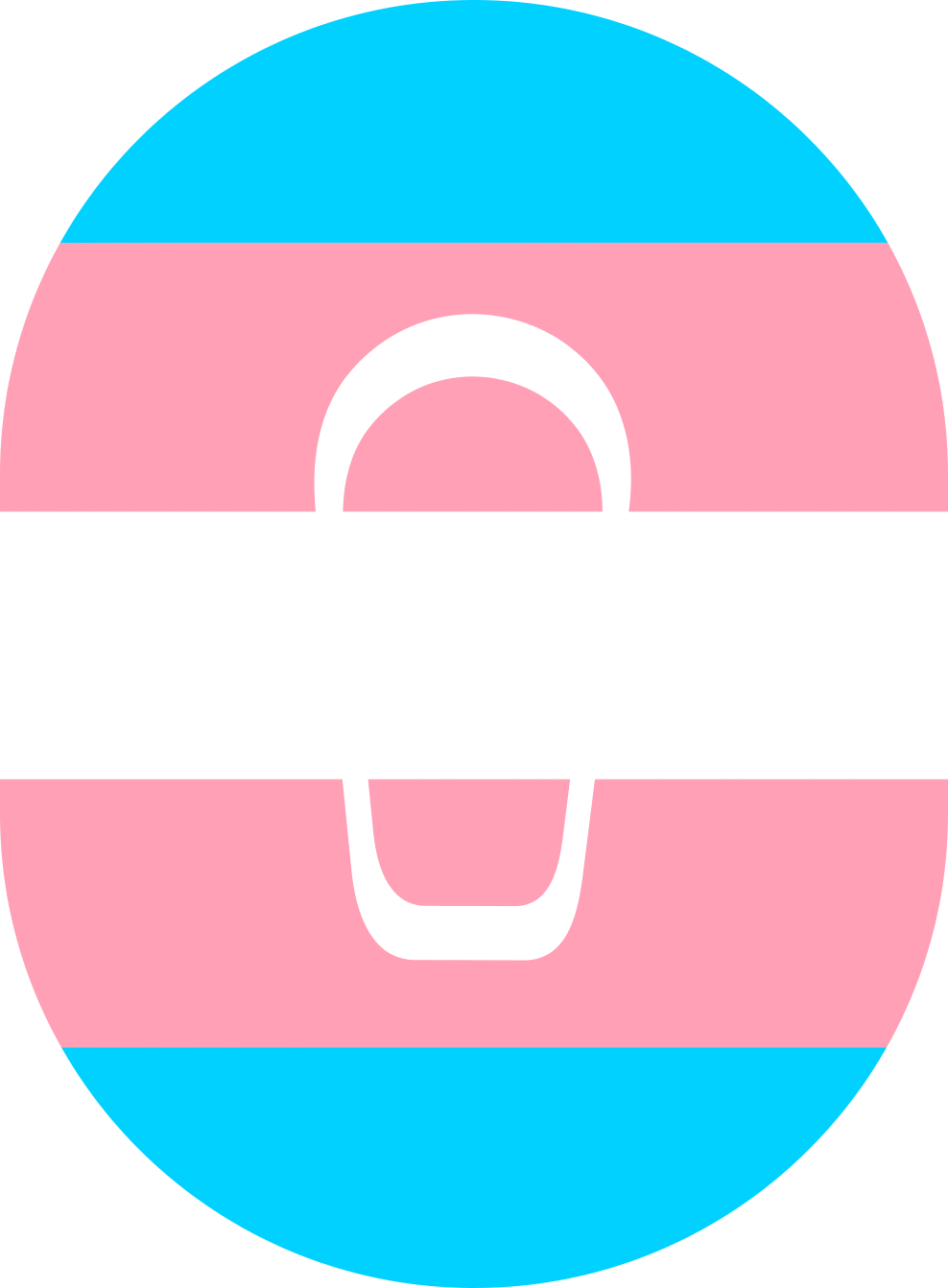 Transgender Flag - Diabetes Overpatch - Diabetes For You