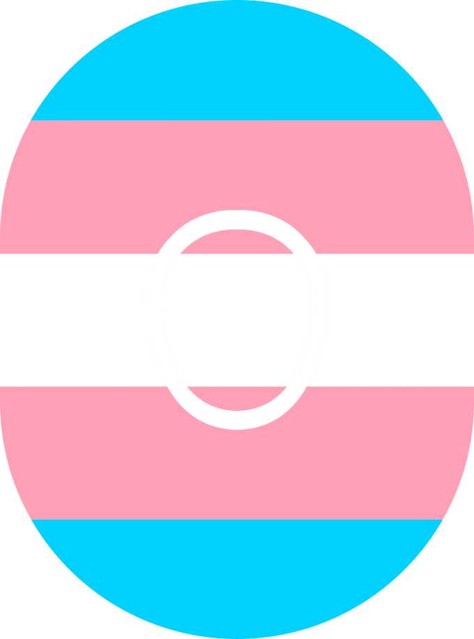 Transgender Flag - Diabetes Overpatch - Diabetes For You