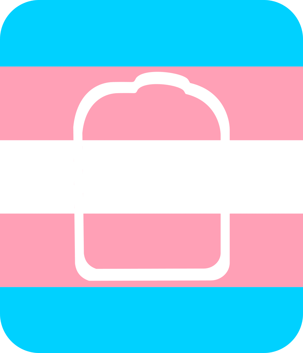 Transgender Flag - Diabetes Overpatch - Diabetes For You